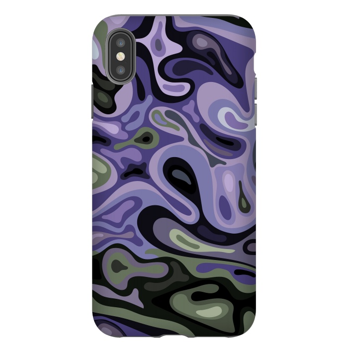 iPhone Xs Max StrongFit Liquid surface 3 by Bledi