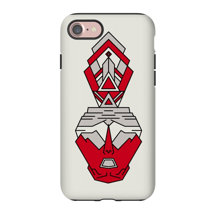 iPhone 7 StrongFit aztec human tribal by TMSarts