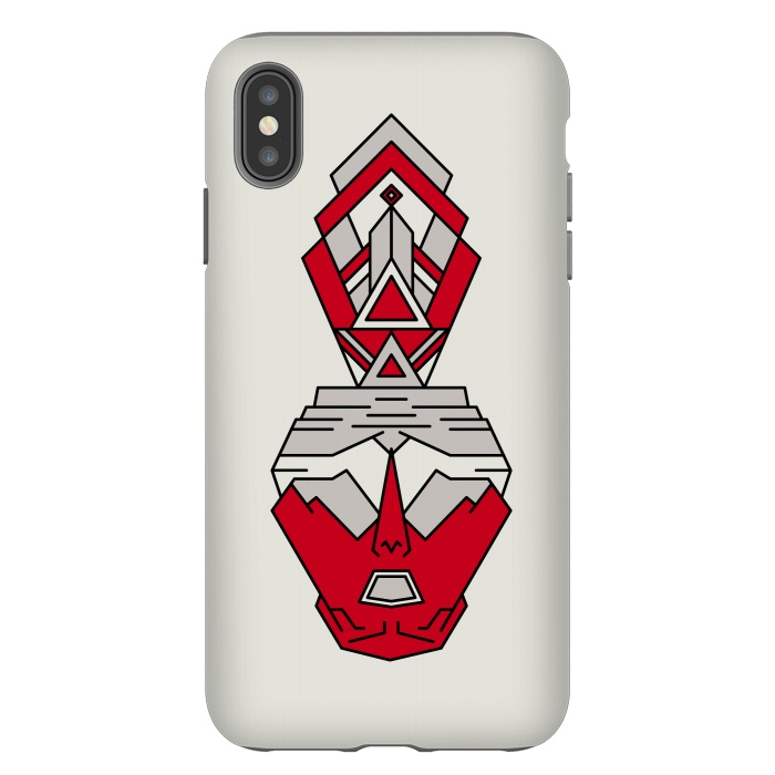 iPhone Xs Max StrongFit aztec human tribal by TMSarts