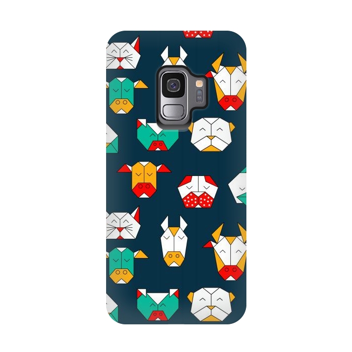Galaxy S9 StrongFit jungle animals by TMSarts