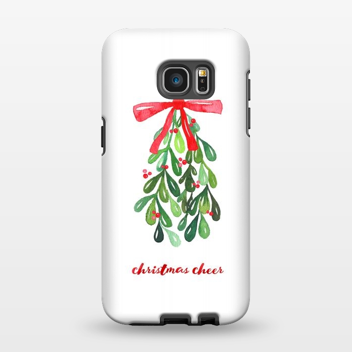 Galaxy S7 EDGE StrongFit Christmas Cheer by Noonday Design