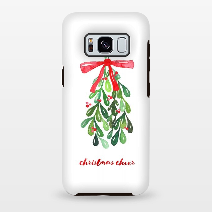 Galaxy S8 plus StrongFit Christmas Cheer by Noonday Design