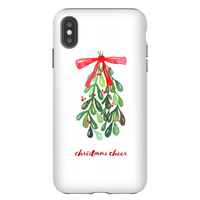 iPhone Xs Max StrongFit Christmas Cheer by Noonday Design
