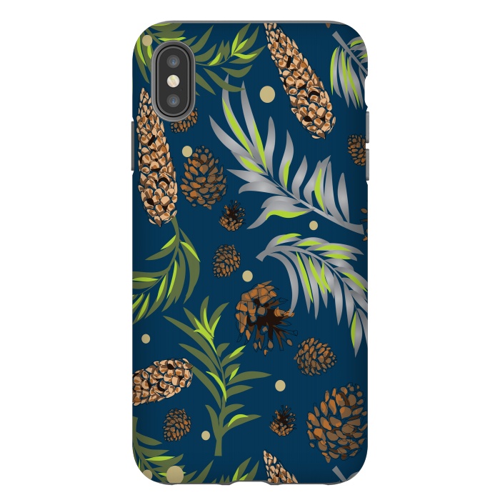 iPhone Xs Max StrongFit #Christmas #Pattern #Pine #Snow 3 by Bledi