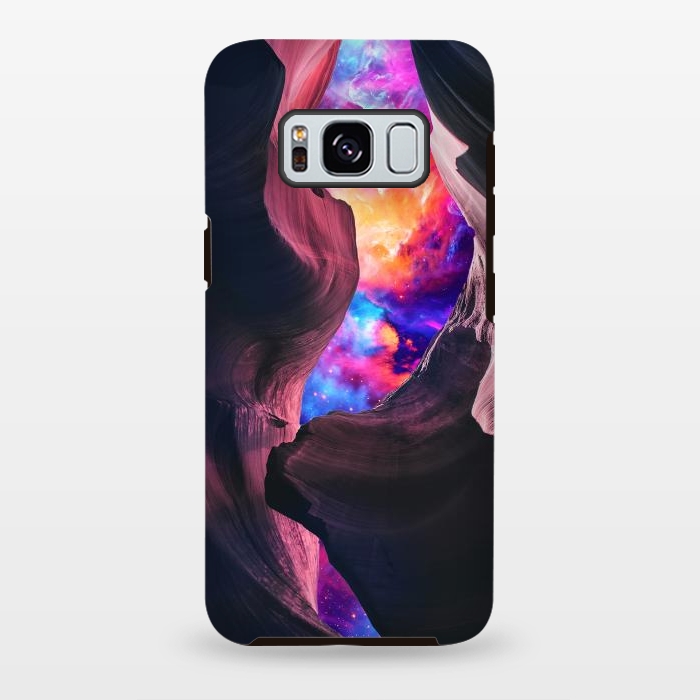 Galaxy S8 plus StrongFit Grand Canyon with Colorful Space Collage by Art Design Works