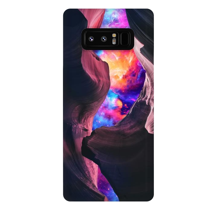 Galaxy Note 8 StrongFit Grand Canyon with Colorful Space Collage by Art Design Works