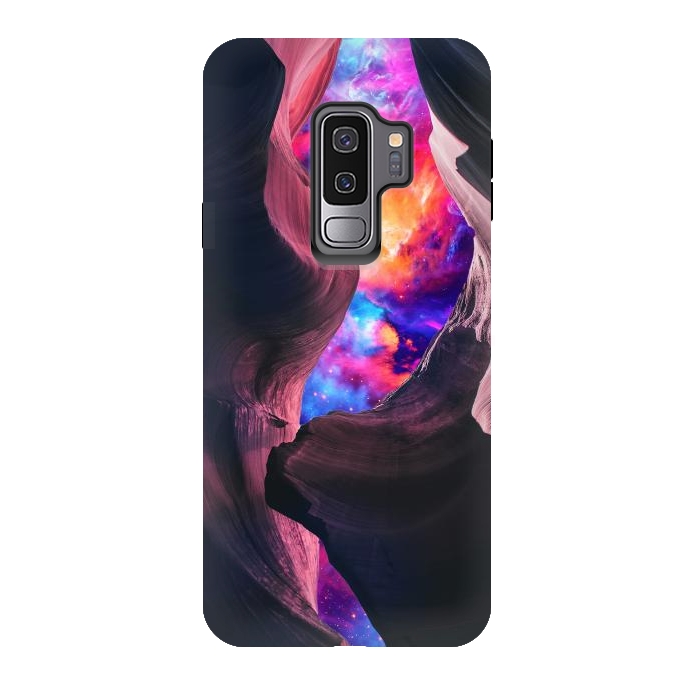 Galaxy S9 plus StrongFit Grand Canyon with Colorful Space Collage by Art Design Works