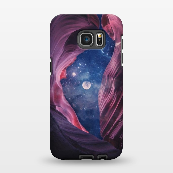 Galaxy S7 EDGE StrongFit Grand Canyon with Space Collage by Art Design Works