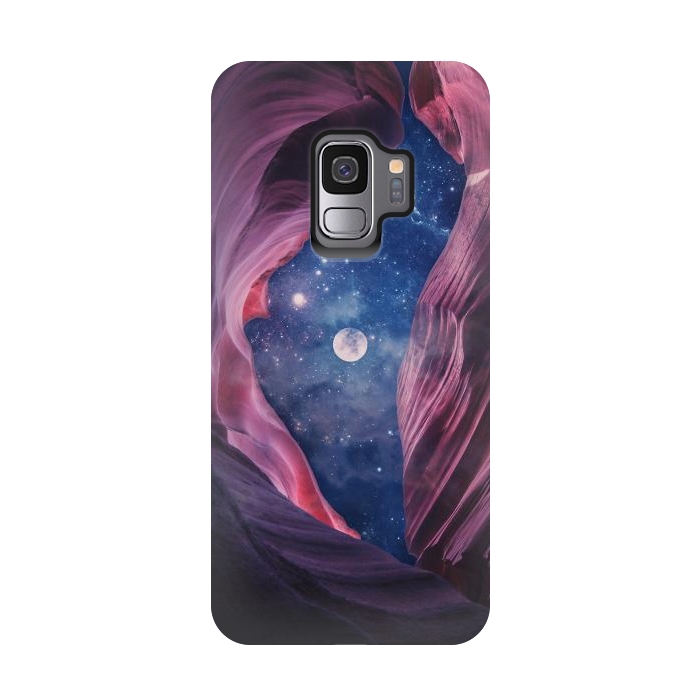 Galaxy S9 StrongFit Grand Canyon with Space Collage by Art Design Works