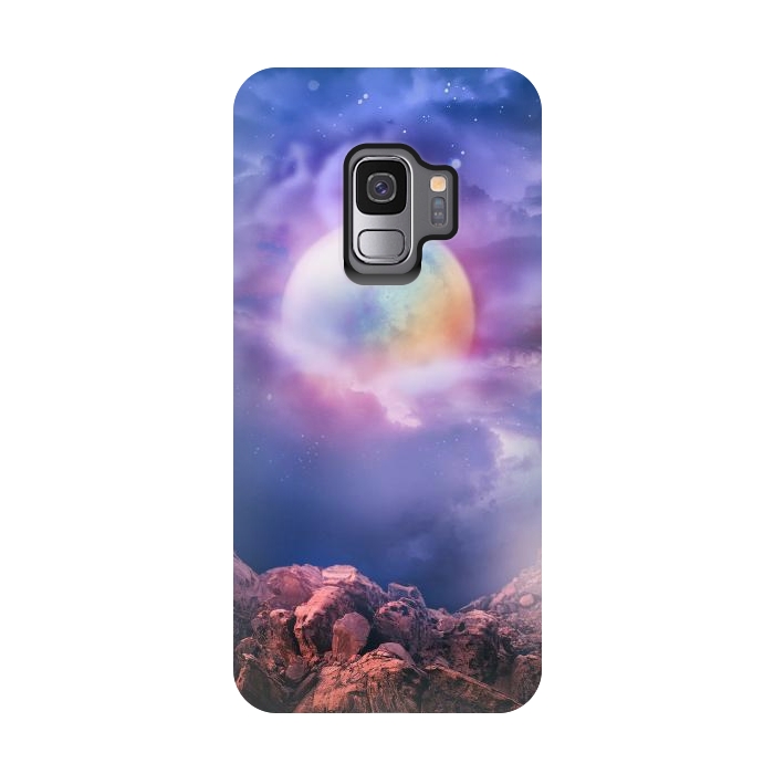 Galaxy S9 StrongFit Magic Moon Night by Art Design Works