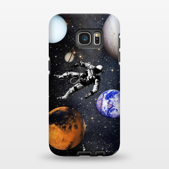 Galaxy S7 EDGE StrongFit Astronaut in space by Oana 