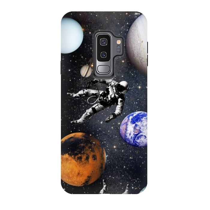 Galaxy S9 plus StrongFit Astronaut in space by Oana 