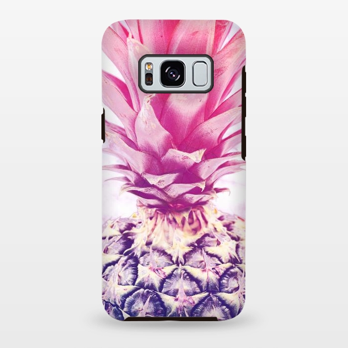 Galaxy S8 plus StrongFit Pink pineapple by Oana 