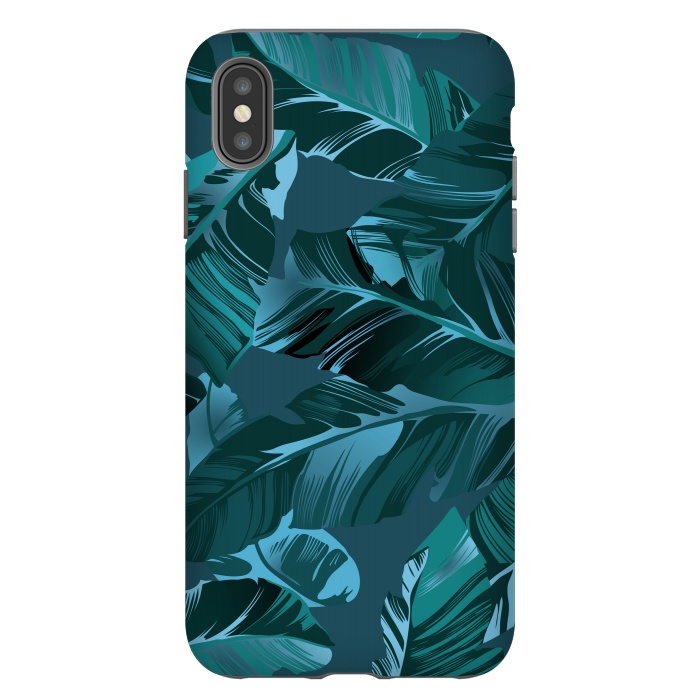 iPhone Xs Max StrongFit Banana leaves 3 by Bledi