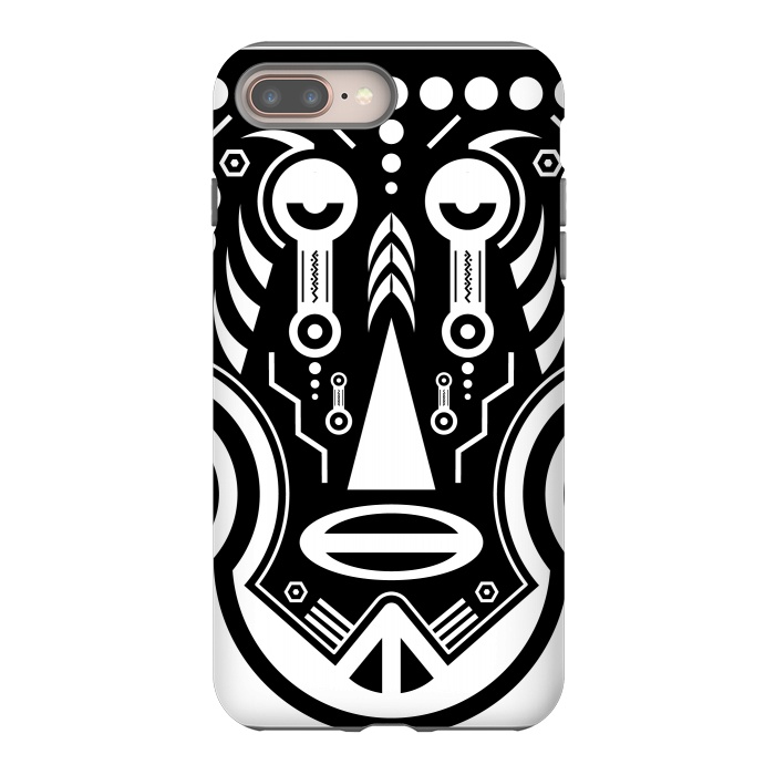 iPhone 7 plus StrongFit aztec african tattoo by TMSarts