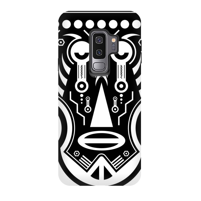 Galaxy S9 plus StrongFit aztec african tattoo by TMSarts