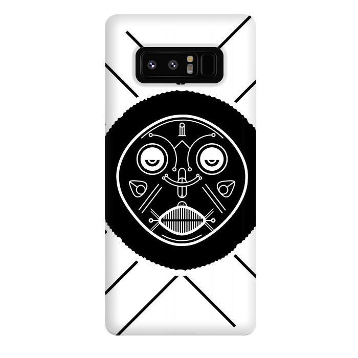 Galaxy Note 8 StrongFit baluba tribal by TMSarts
