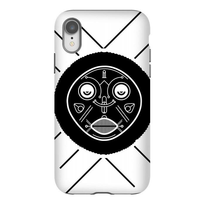 iPhone Xr StrongFit baluba tribal by TMSarts