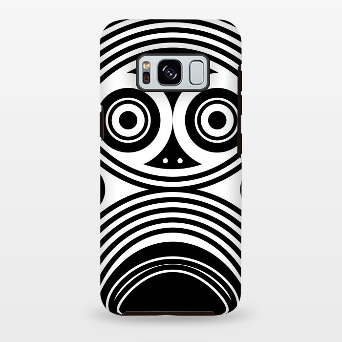 Galaxy S8 plus StrongFit scary owl eyes by TMSarts