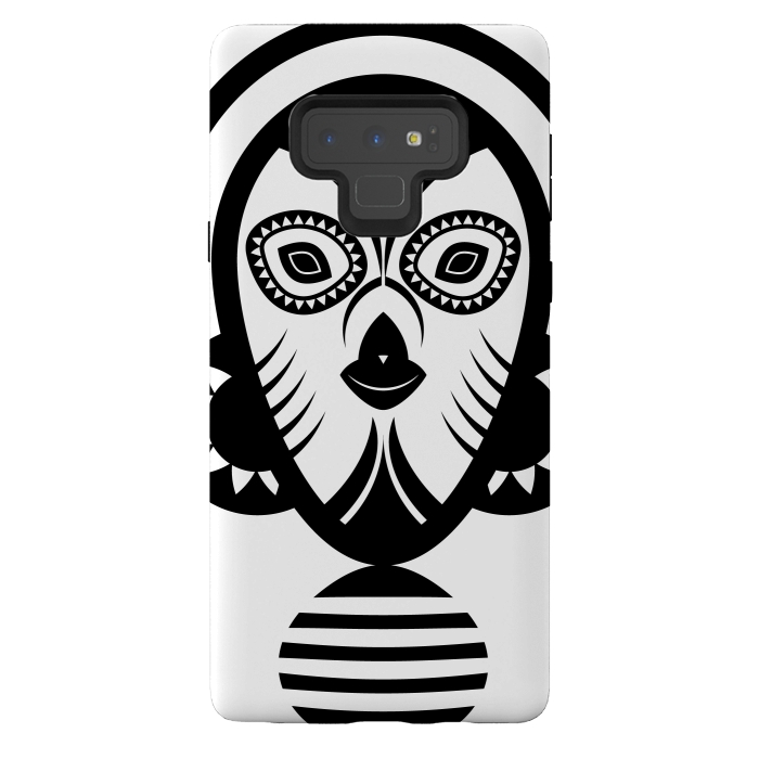 Galaxy Note 9 StrongFit african inca mask by TMSarts