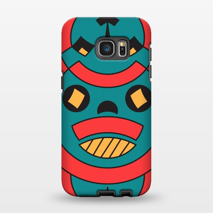 Galaxy S7 EDGE StrongFit tribal horror by TMSarts