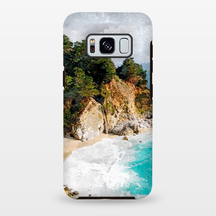 Galaxy S8 plus StrongFit Silent Island by Creativeaxle