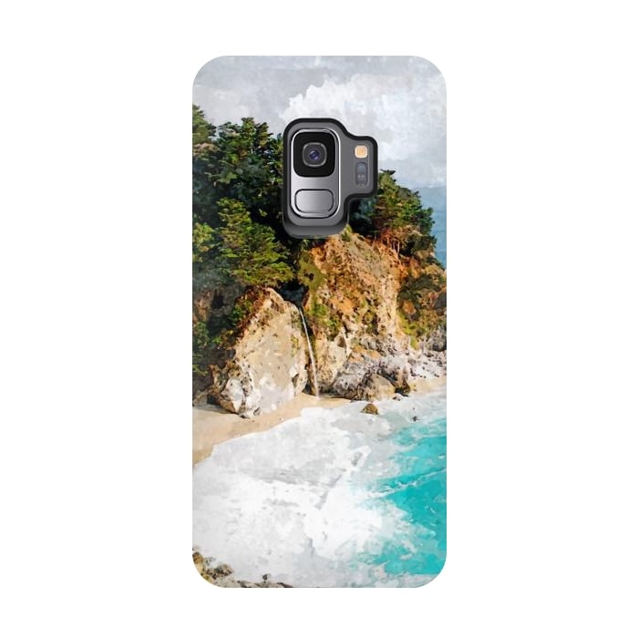 Galaxy S9 StrongFit Silent Island by Creativeaxle
