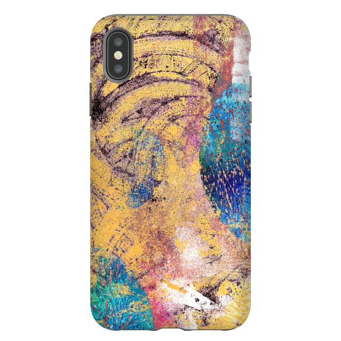 iPhone Xs Max StrongFit Abstract Painting X by Art Design Works