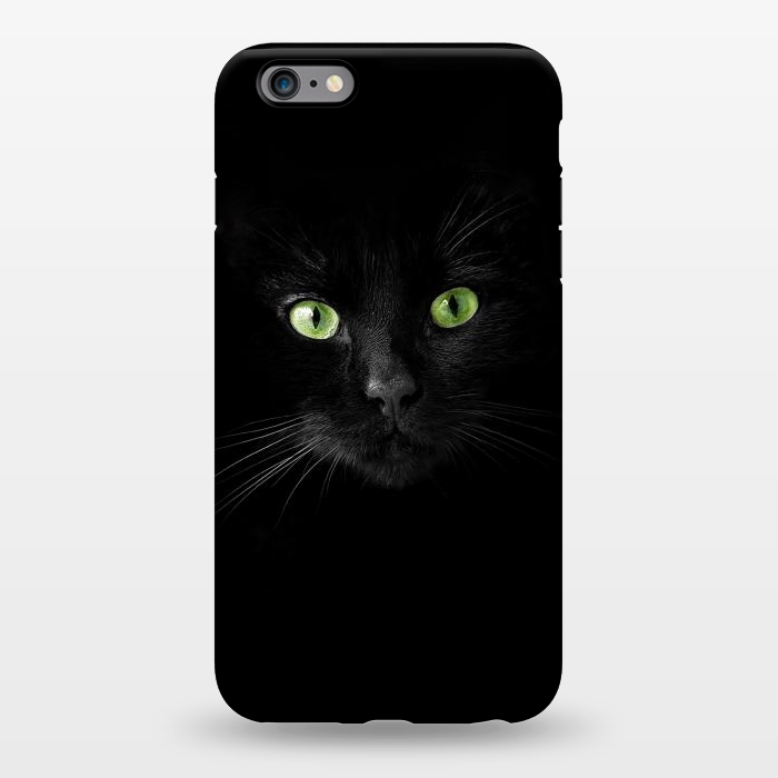 iPhone 6/6s plus StrongFit Cat, green eyes by Bledi