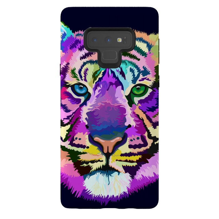 Galaxy Note 9 StrongFit popart tiger by Ancello