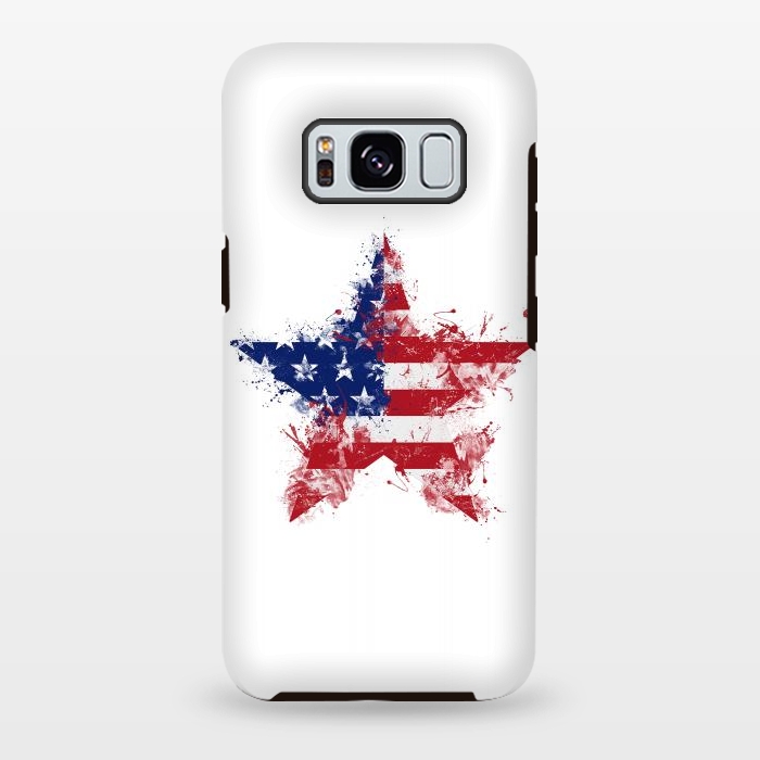 Galaxy S8 plus StrongFit Americana Design I by Art Design Works