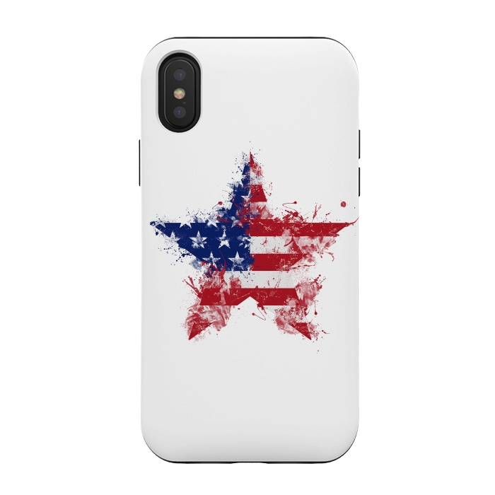 iPhone Xs / X StrongFit Americana Design I by Art Design Works