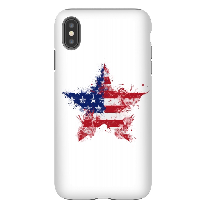 iPhone Xs Max StrongFit Americana Design I by Art Design Works