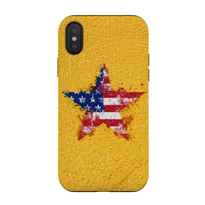 iPhone Xs / X StrongFit Americana Design II by Art Design Works