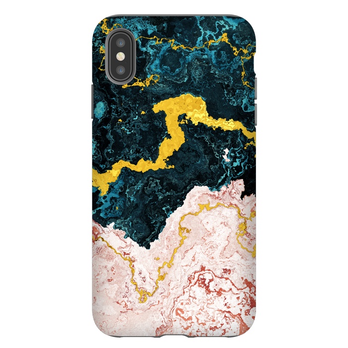 iPhone Xs Max StrongFit Abstract Marble VI by Art Design Works