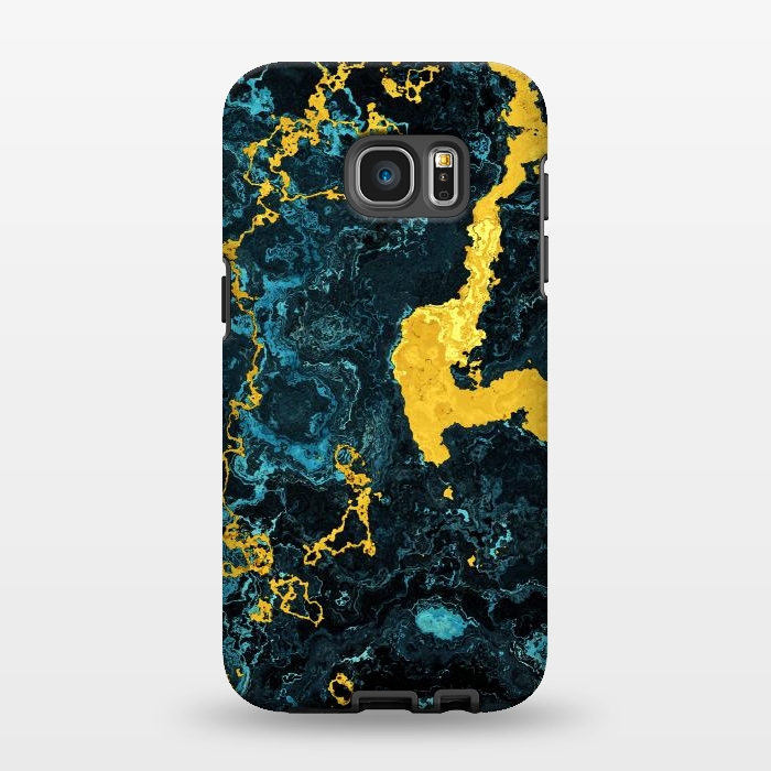 Galaxy S7 EDGE StrongFit Abstract Marble VII by Art Design Works