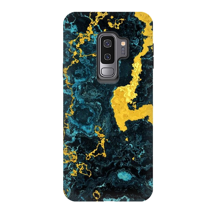Galaxy S9 plus StrongFit Abstract Marble VII by Art Design Works