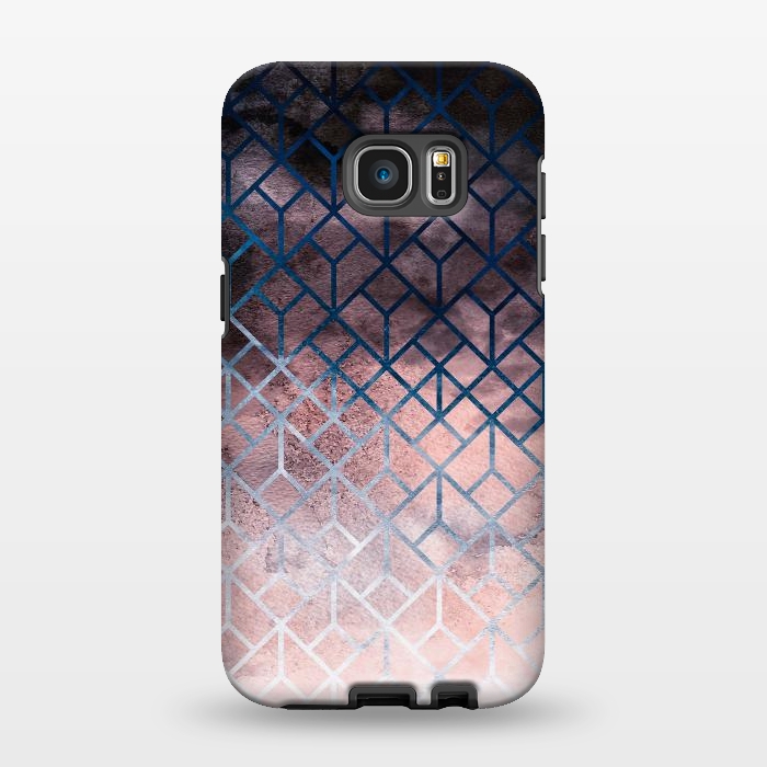 Galaxy S7 EDGE StrongFit Geometric XI - II by Art Design Works