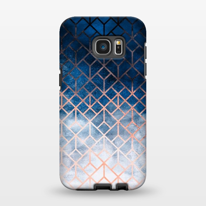 Galaxy S7 EDGE StrongFit Geometric XII - I by Art Design Works