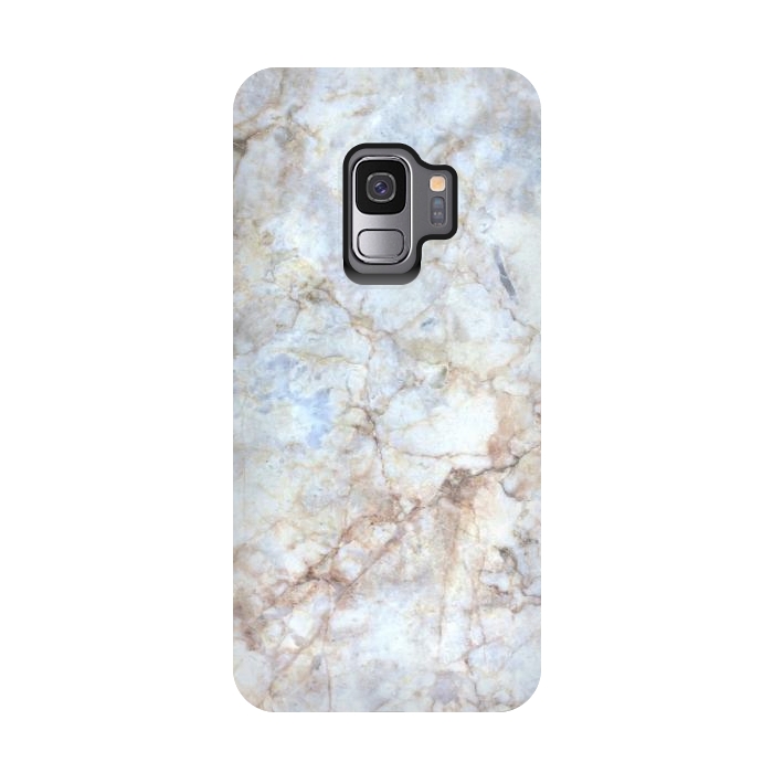 Galaxy S9 StrongFit Gold and Blue Marble by amini54