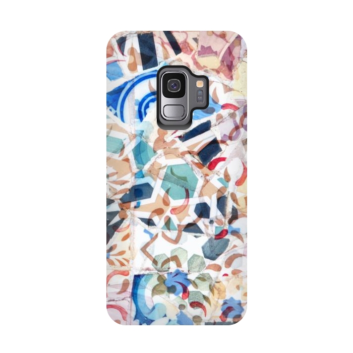 Galaxy S9 StrongFit Mosaic of Barcelona VI by amini54