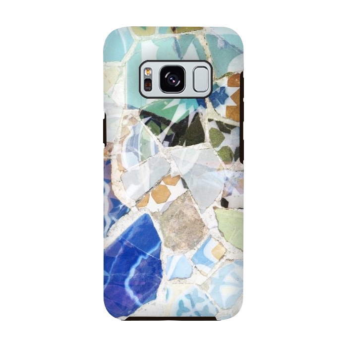 Galaxy S8 StrongFit Mosaic of Barcelona VIII by amini54