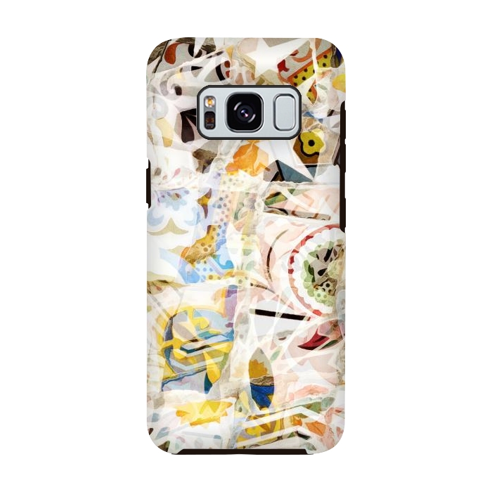 Galaxy S8 StrongFit Mosaic of Barcelona XIX by amini54