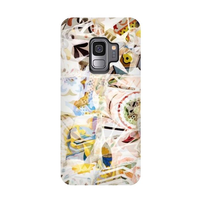 Galaxy S9 StrongFit Mosaic of Barcelona XIX by amini54