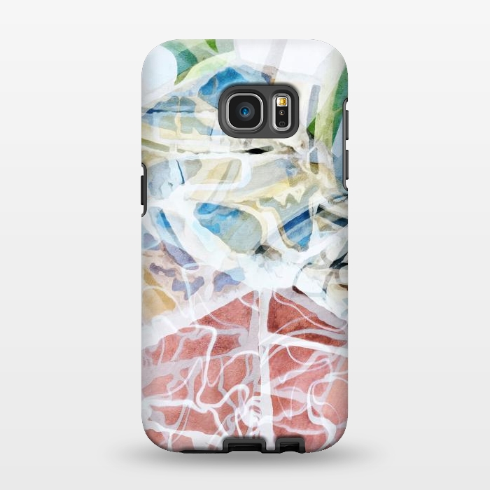 Galaxy S7 EDGE StrongFit Mosaic of Barcelona XVI by amini54