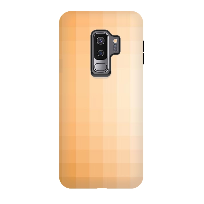 Galaxy S9 plus StrongFit Gradient, Amber and White by amini54