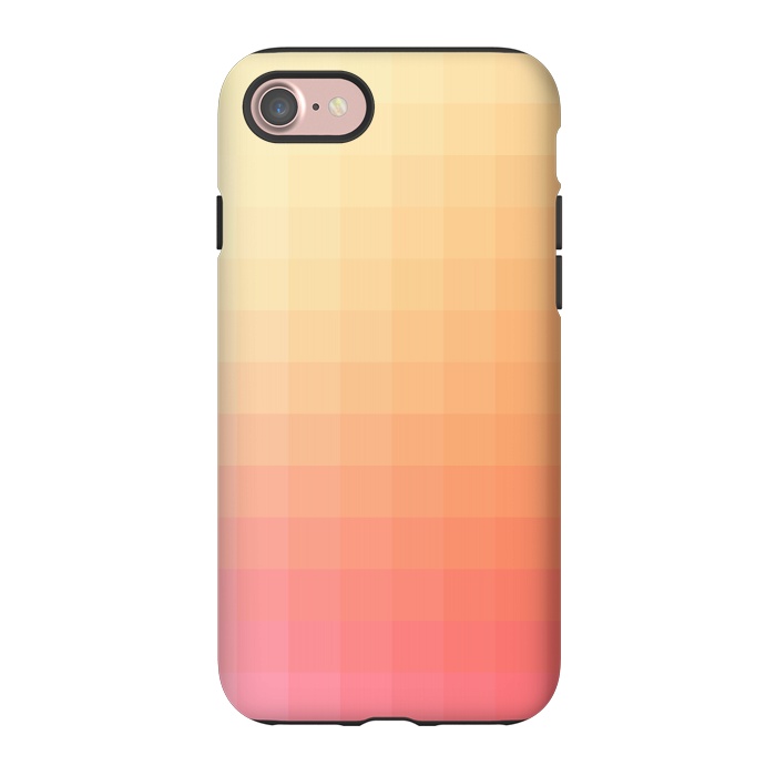 iPhone 7 StrongFit Gradient, Pink and Orange by amini54