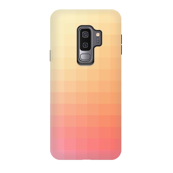 Galaxy S9 plus StrongFit Gradient, Pink and Orange by amini54