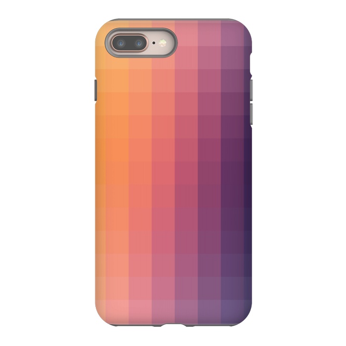 iPhone 7 plus StrongFit Gradient, Purple and Orange by amini54