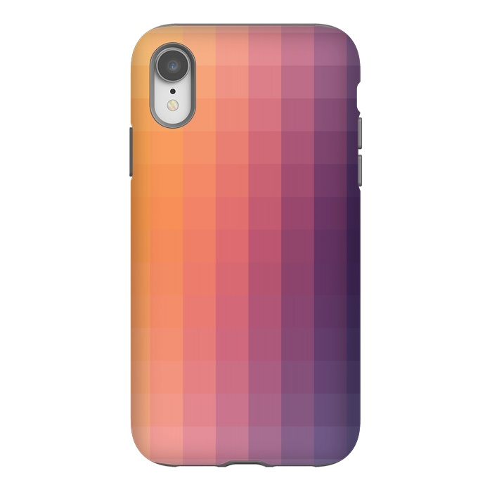 iPhone Xr StrongFit Gradient, Purple and Orange by amini54